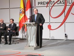 Herrera en los Premios Castilla y León