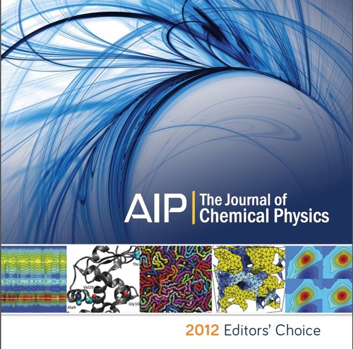 Portada de la revista The Journal of Chemica Physics