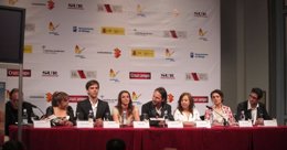 Equipo de  'La Estrella' en el Festival de Málaga 