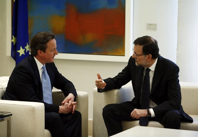 Mariano Rajoy y David Cameron