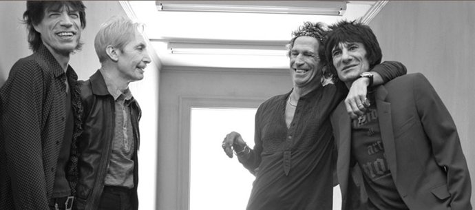 Los Rolling Stone En Una Imagen Promocional