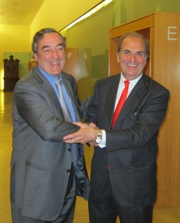 Joan Rosell y Joaquim Gay de Montellà