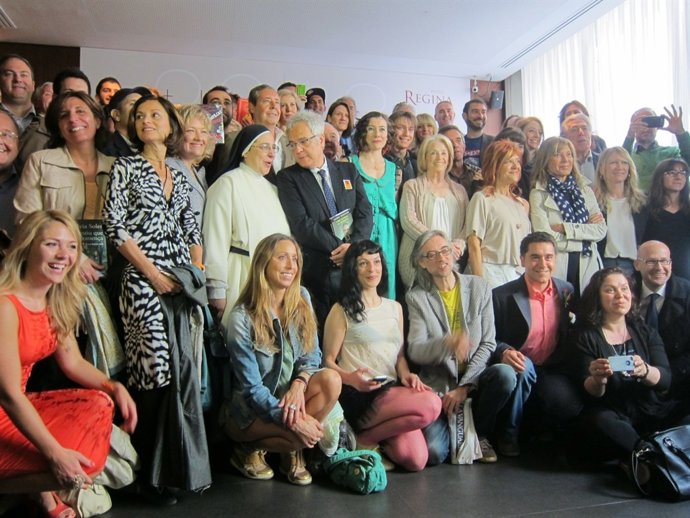 Desayuno de escritores en Barcelona