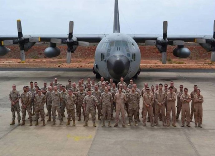 El destacamento Marfil en Dakar