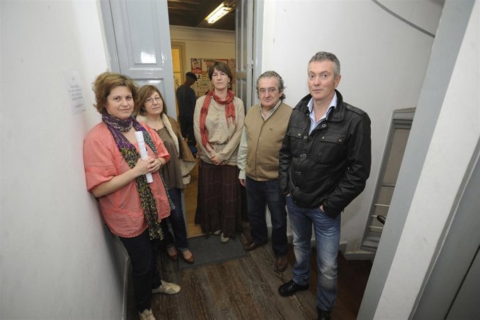 Representantes de los sindicatos del Gobierno de Cantabria