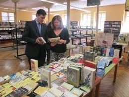 Pérez Pastor, en la biblioteca