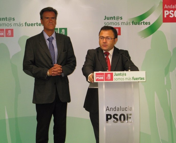 Heredia y Juan Fernando López Aguilar psoe
