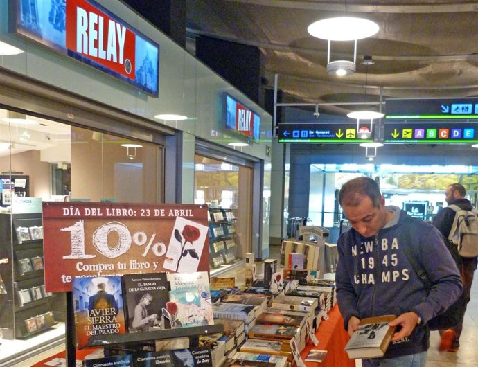 Prensa Relaya tiendas aeropuerto Madrid-Barajas
