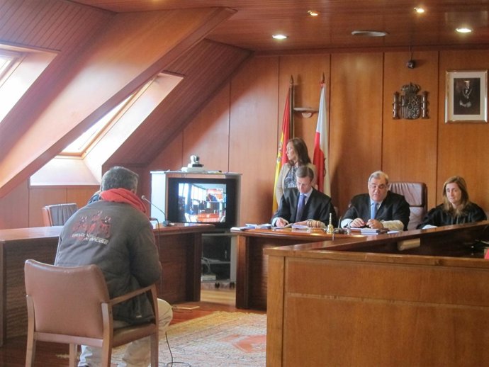 Imagen del acusado en el juicio