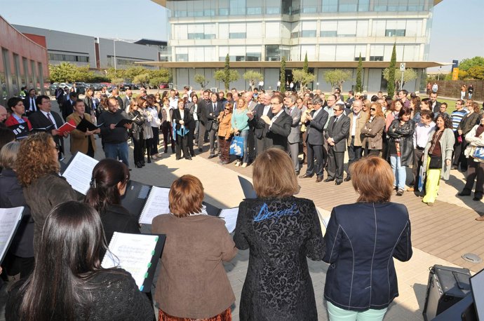 Sant Jordi en el Parque Logístico de la Zona Franca de Barcelona 