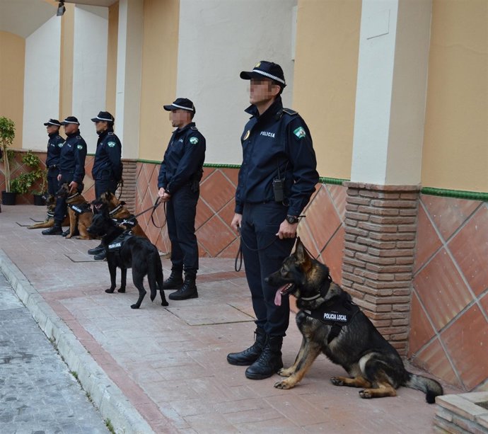 Perros policía málaga 
