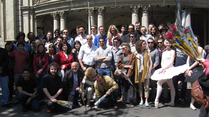 Los artistas de Grup Balaña se han reunido por Sant Jordi 