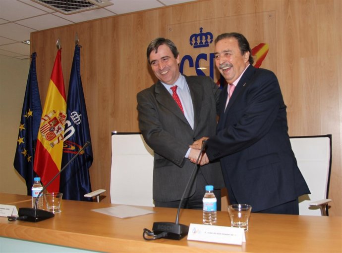 Miguel Cardenal y Juan de Dios Román