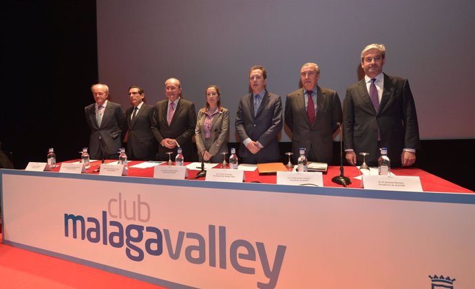 La ministra de Fomento asiste a la reunión del Club Málaga Valley