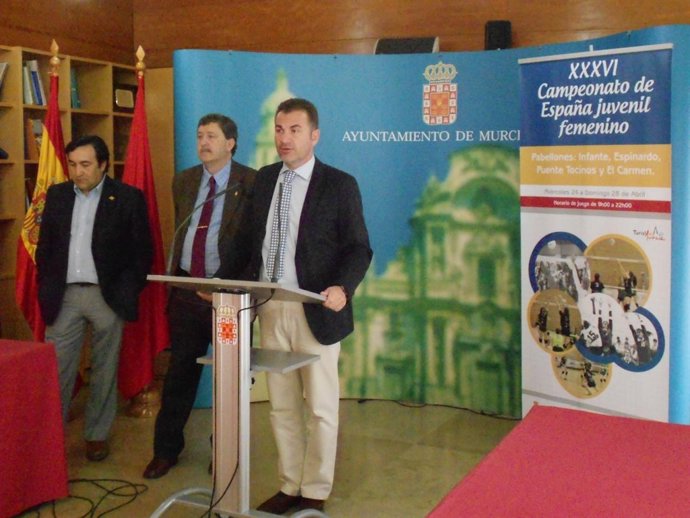 Presentación campeonato voleibol