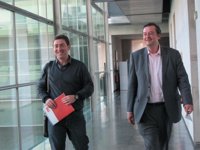 Jiménez (PSN) reitera que Barcina "tiene que dimitir" y pide que "se abra un proceso de investidura en el Parlamento"