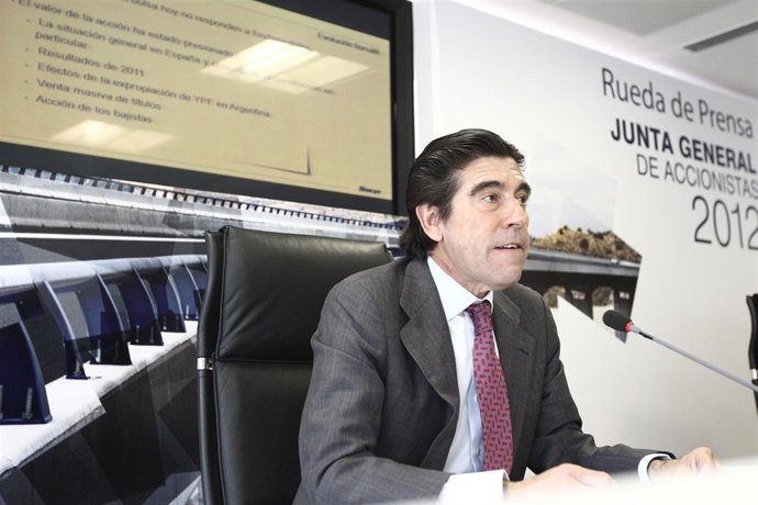 Manuel Manrique, Presidente De Sacyr Vallehermoso