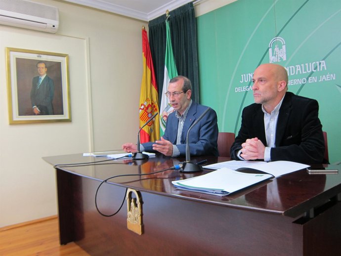 Paneque junto a Sáez hoy