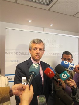 El vicepresidente de la Xunta y secretario general del PPdeG, Alfonso Rueda