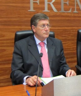 El consejero de Economía y Hacienda, Juan Bernal