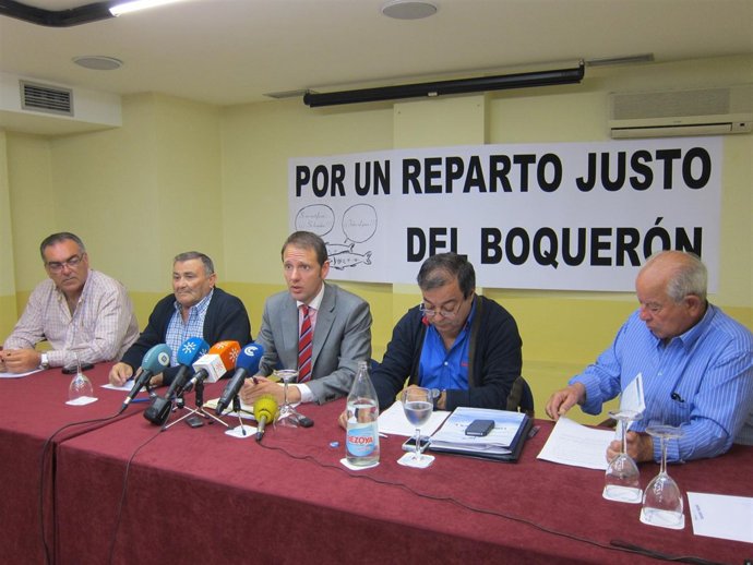 Representantes del sector del cerco de Huelva. 