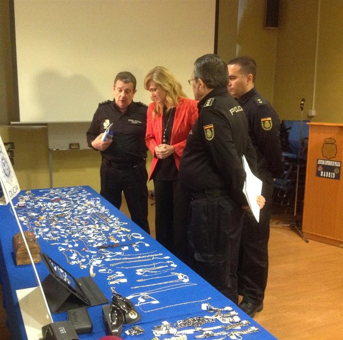 Joyas intervenidas en la operación