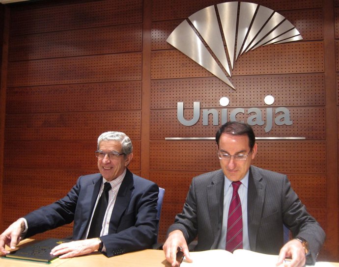 Braulio Medel y el presidente de la CEM