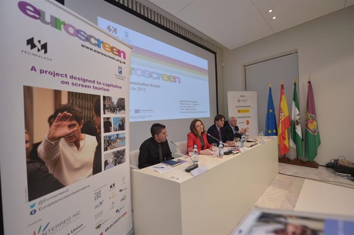 Presentacion de Euroscreen proyecto turismo y cine