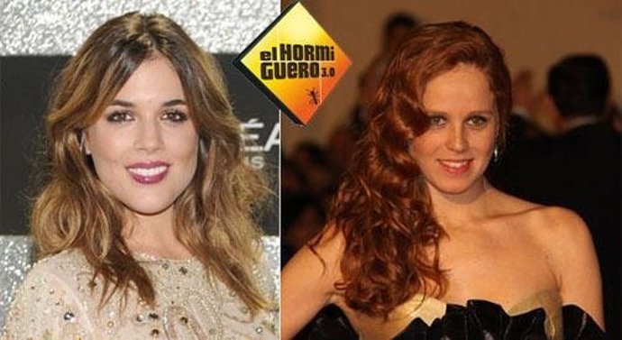 Adriana Ugarte y María Castro en 'El Hormiguero'