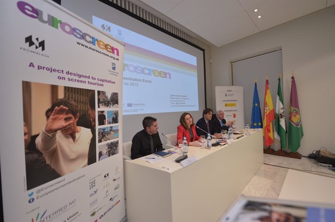 Presentacion de Euroscreen proyecto turismo y cine