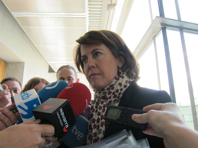 La presidenta del Gobierno de Navarra, Yolanda Barcina.