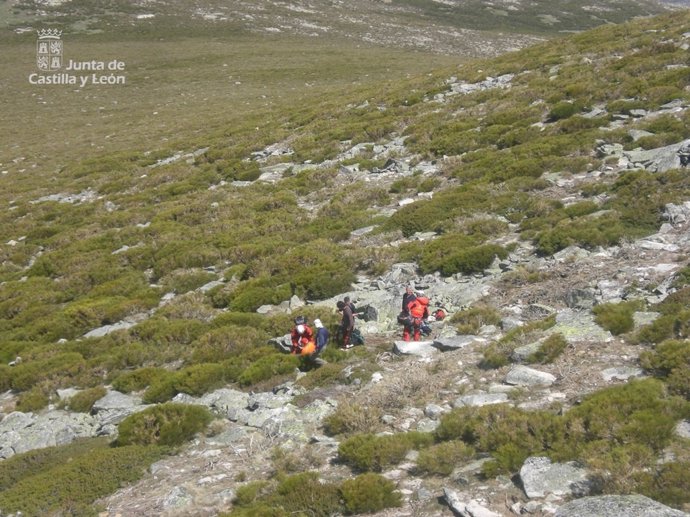 Rescate en La Serrota (Ávila)