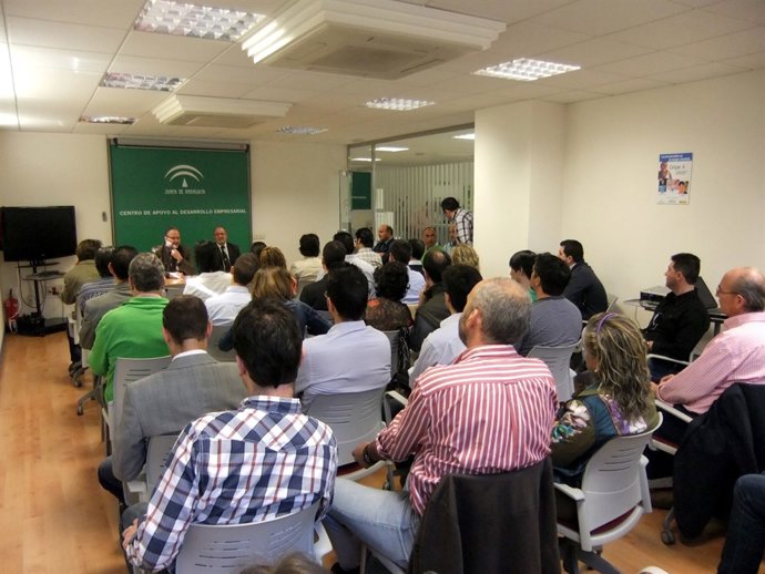 Participantes en la jornada de internacionalización celebrada en Jaén