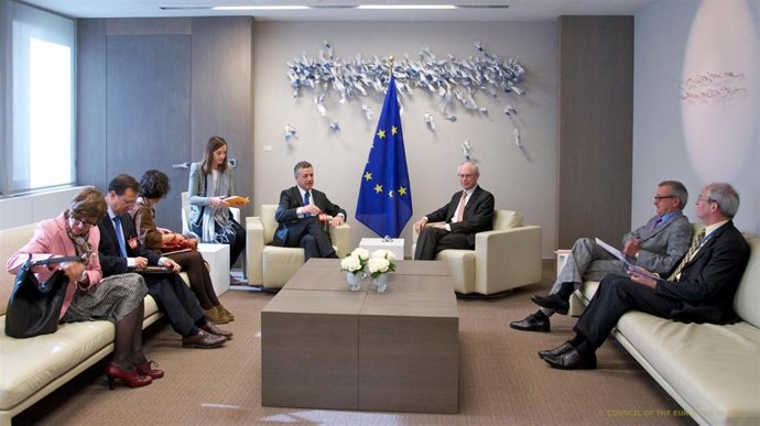Lehendakari en Bruselas
