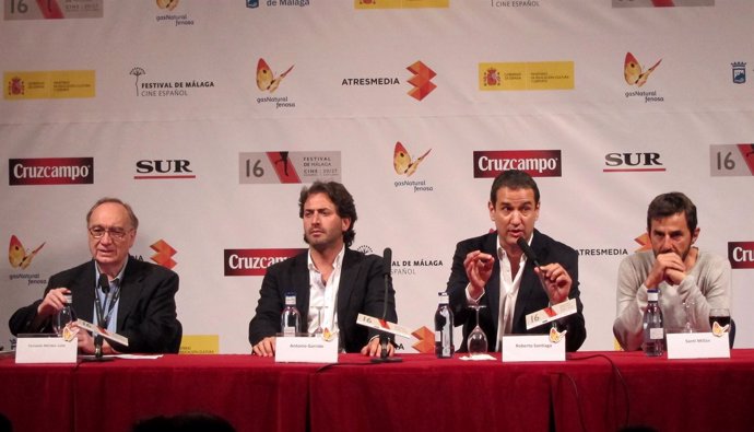 Rueda de prensa de 'Solo para dos' en el Festival de Cine de Málaga