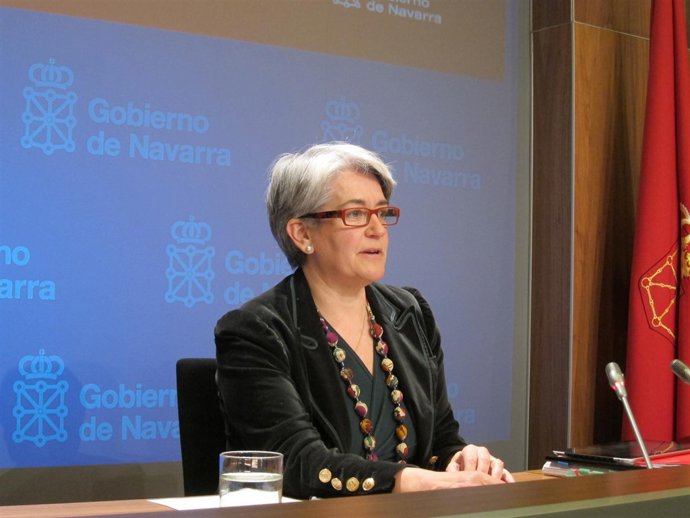 La consejera Lourdes Goicoechea