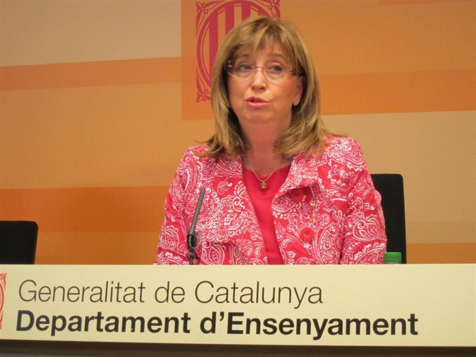 La consellera de Enseñanza de la Generalitat, Irene Rigau