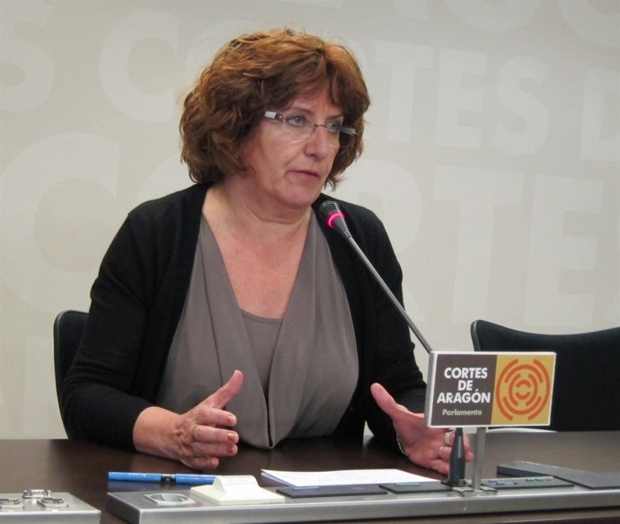 La diputada socialista María Victoria Broto