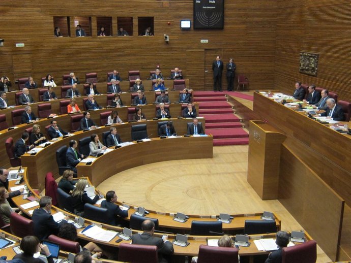 Pleno en las Corts Valencianes