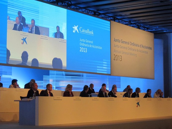 Junta anual de accionistas de CaixaBank