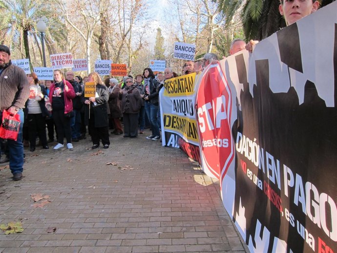 Concentración de Stop Desahucios