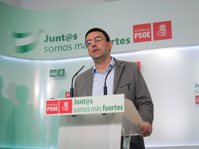 El vicesecretario general del PSOE-A, Mario Jiménez