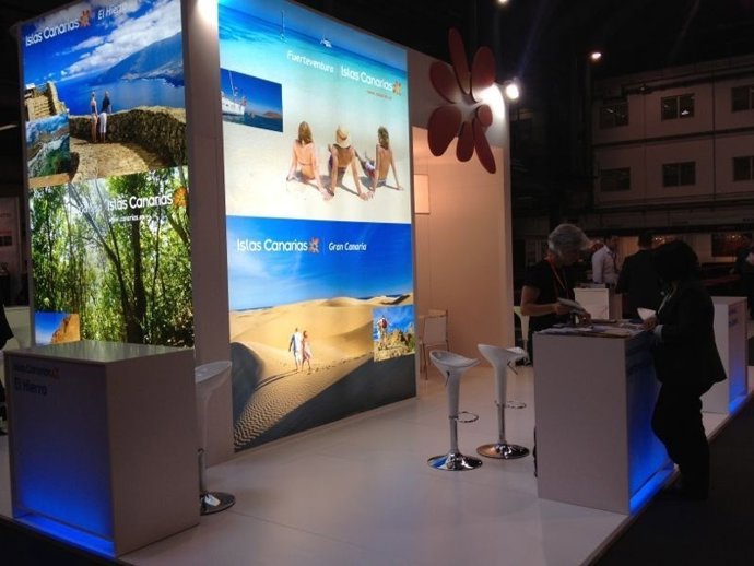 Stand de Fuerteventura en el XXII Salón Internacional de Turismo de Cataluña 