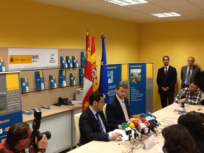 Rueda de prensa del secretario de Estado Juan Manuel Moreno