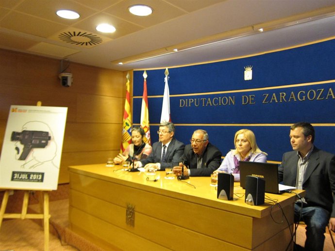 Presentación del II Festival Internacional Online de Cine de Daroca en la DPZ