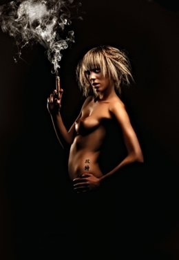 Fotografía de la exposición de Josu Izarra.