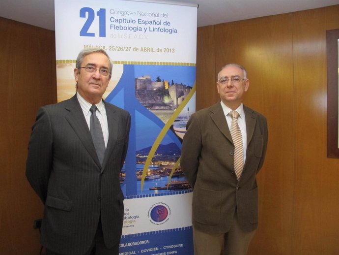 Los doctores Vicente Ibáñez y Rafael Gómez Medialdea