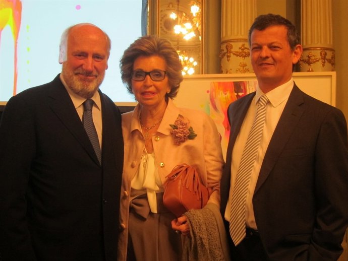 Joaquim Molins, Carmen Mateu y Oriol Aguilà.
