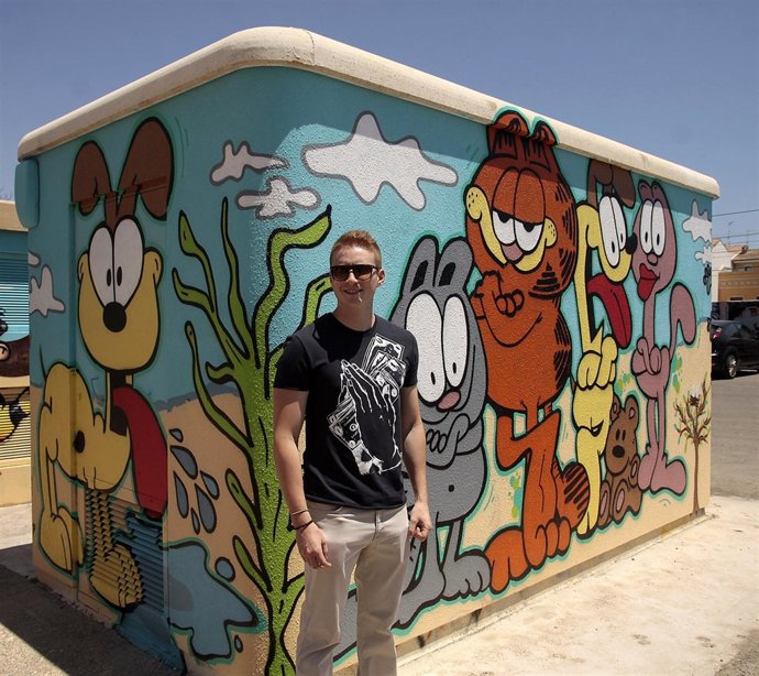 Ganador del segundo concurso de grafiti 'Murs per a'.