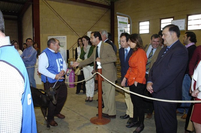 Visita de las autoridades a la Feria Agroganadera